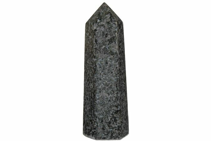 Polished, Indigo Gabbro Obelisk - Madagascar #181461